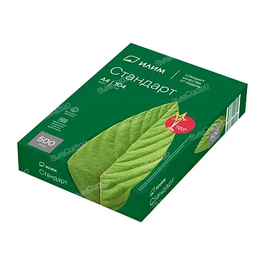 Бумага офисная Илим Стандарт (A4, марка C, 80 г/кв.м, 500 листов)