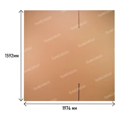 Паллетный короб 1184х784х800 мм, П-32 бурый