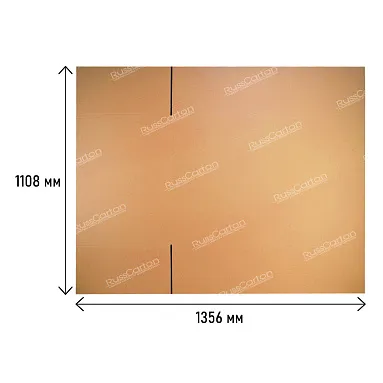 Картонная коробка 800х550х550 мм, Т-24 бурый
