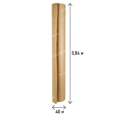 Бумага крафт мешочная, рулон 0.84 х 40 м