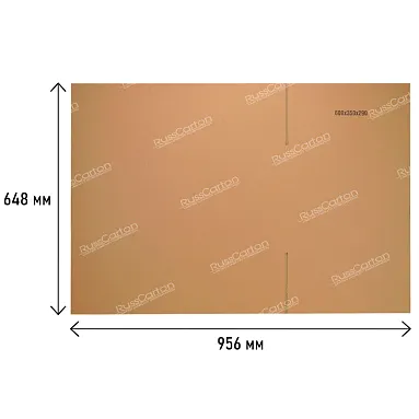 Картонная коробка 600х350х290 мм, Т-23 бурый