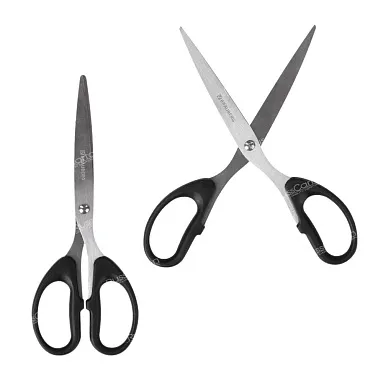 Ножницы BRAUBERG "Classic", 185 мм, чёрные