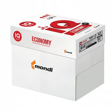 Бумага офисная IQ Economy (А3, марка C, 80 г/кв.м, 500 листов)