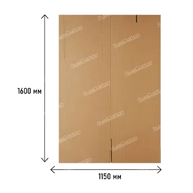 Гардеробный короб №15 с крышкой (большой), 600х500х1300 мм