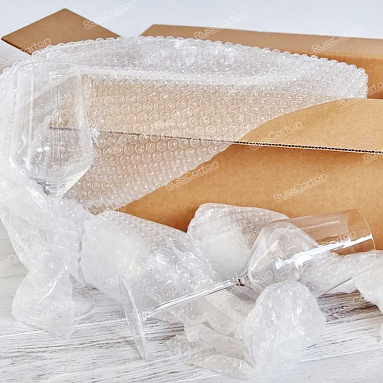 Пленка воздушно пузырчатая "Стандарт" двухслойная, 0.3 х 25 м