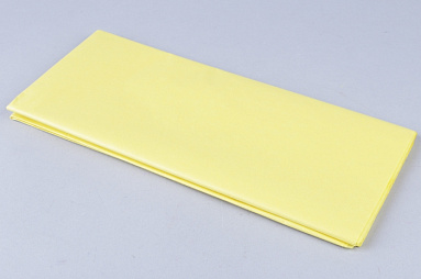 Бумага тишью желтая, 50х66 см, 10 листов