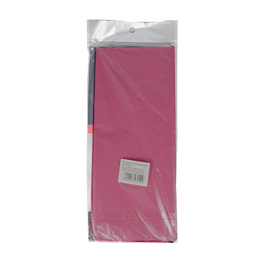 Бумага тишью малиновая, 50х66 см, 10 листов