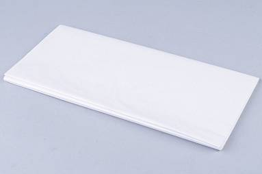 Бумага тишью белая, 50х66 см, 10 листов