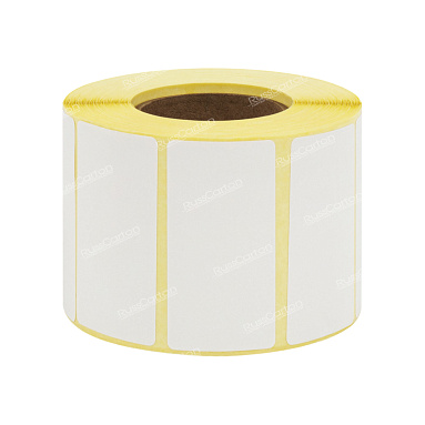 Термоэтикетки самоклеящиеся ТермоЭко 58х30 мм, 900 этикеток в ролике