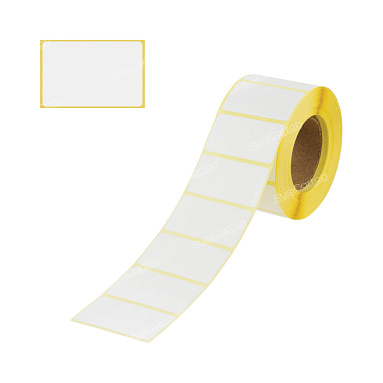 Термоэтикетки самоклеящиеся ТермоЭко 40х30 мм, 1000 этикеток в ролике