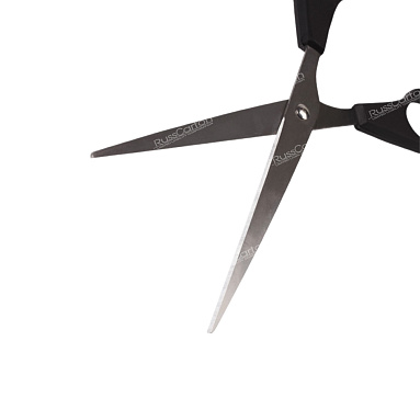 Ножницы STAFF, 180 мм, чёрные