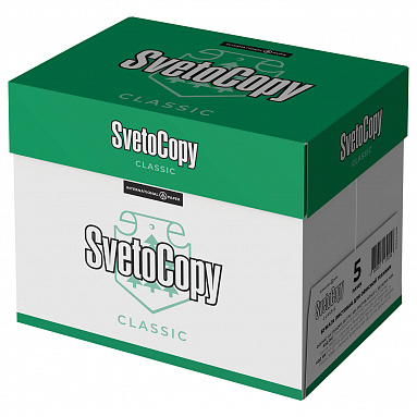 Бумага офисная SVETOCOPY CLASSIC (A4, марка C, 80 г/кв.м, 500 листов)
