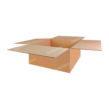 Картонная коробка 400х400х200 мм, Т-23 бурый
