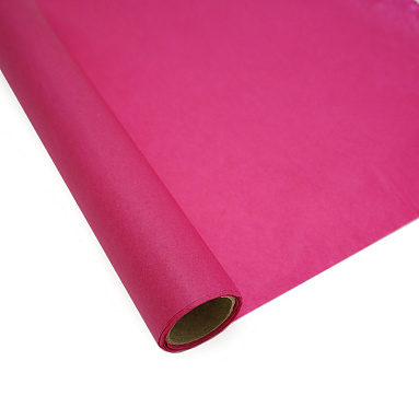 Бумага тишью ярко-розовая в рулоне, 0.30 х 30 м