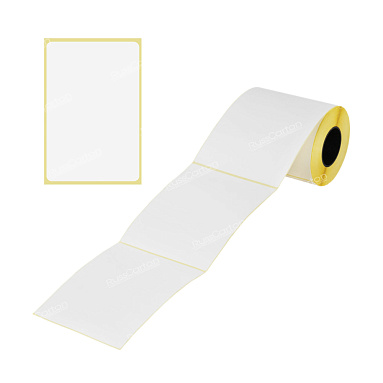 Термоэтикетки самоклеящиеся ТермоЭко 100х150 мм, 300 этикеток в ролике