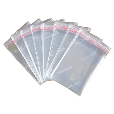 БОПП пакет с клапаном, 12х15 см, 25 мкм, 100 шт.