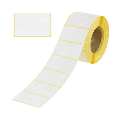 Термоэтикетки самоклеящиеся ТермоЭко 43х25 мм, 1000 этикеток в ролике