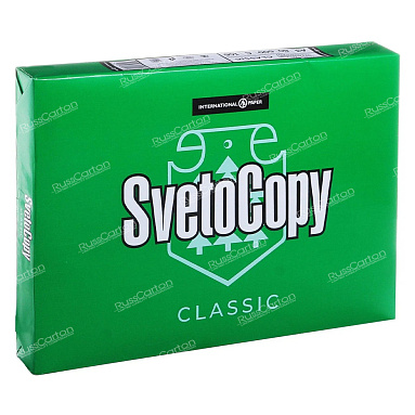 Бумага офисная SVETOCOPY CLASSIC (A3, марка C, 80 г/кв.м, 500 листов)