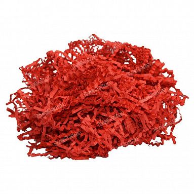Бумажный наполнитель "Кораллово-красный", 1 кг