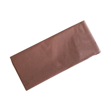 Бумага тишью шоколадная, 50х66 см, 10 листов