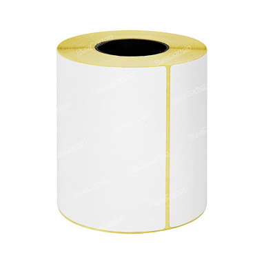 Термоэтикетки самоклеящиеся ТермоЭко 100х150 мм, 300 этикеток в ролике